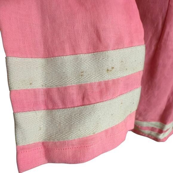 SAIL to SABLE NEW Cotton Candy 100% Linen Tunic Dress Size S Long Sleeves - Picture 9 of 9